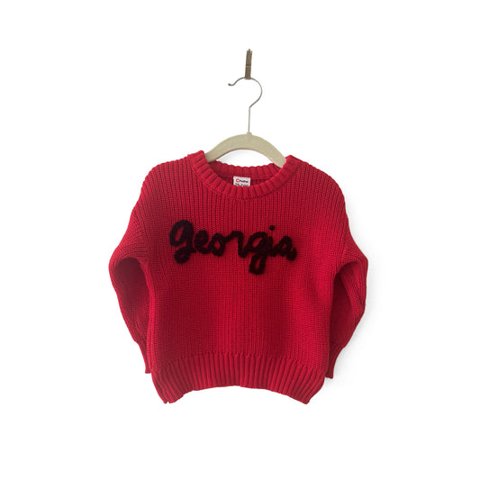 Georgia Hand Embroidered Sweater