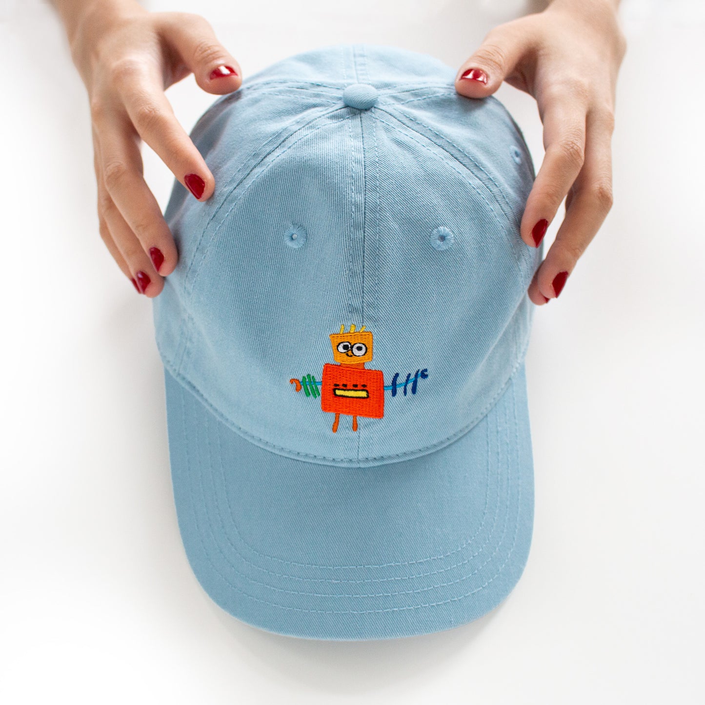 Robot Doodle Hat